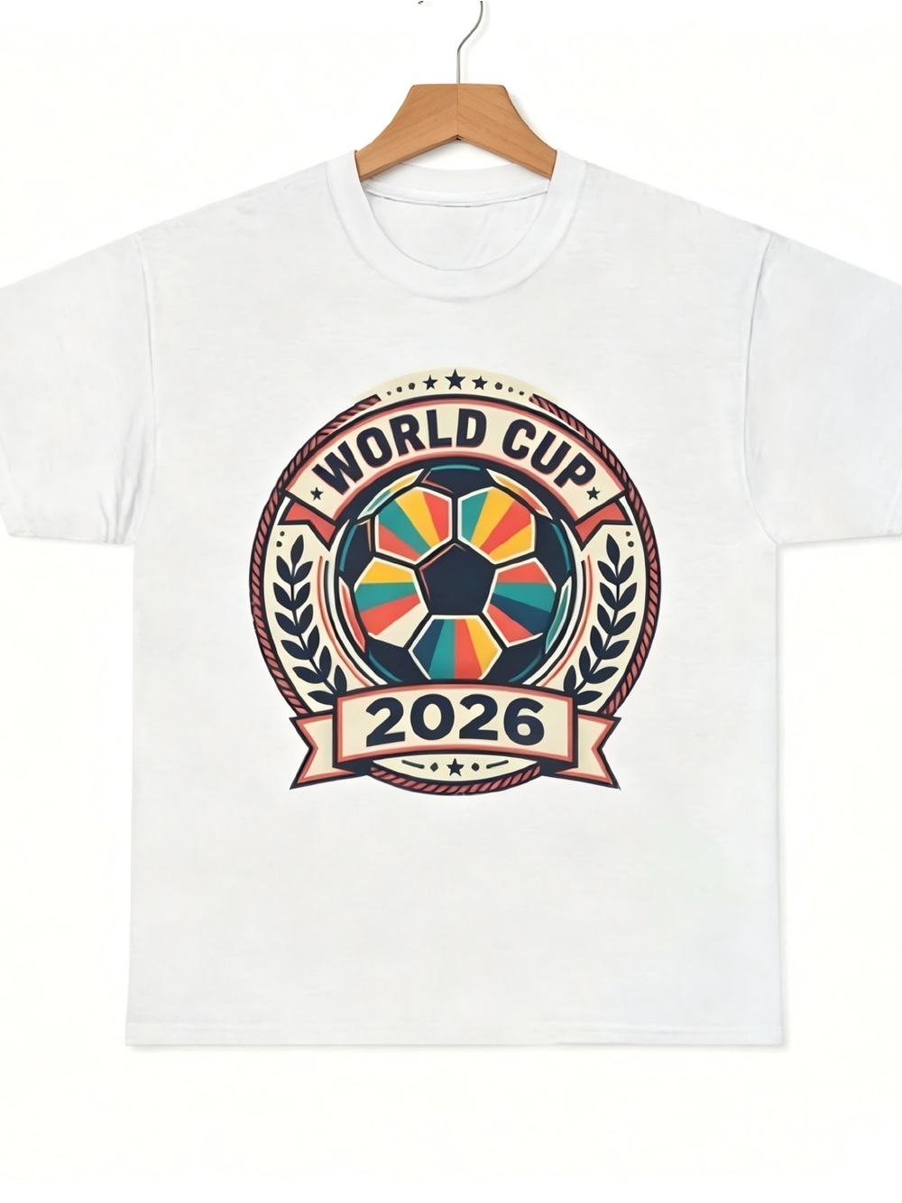 World Cup 2026 Soccer Badge Womens Mens T-shirt Unisex World Cup USA